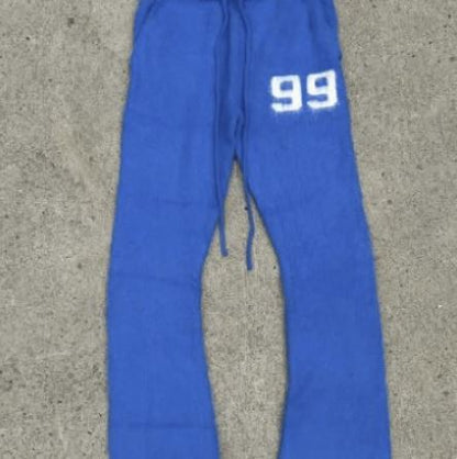Urban Embroidered Hip-Hop Sweatpants