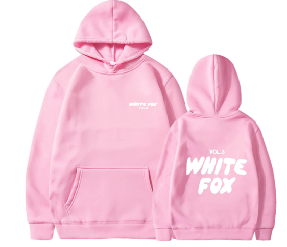 Womens white fox