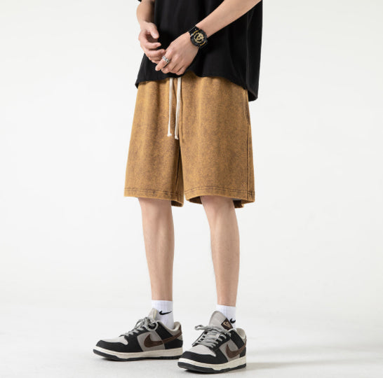 Trendy Men's Loose Washed Summer Shorts
