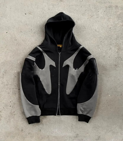 Pattern Stitch Hoodie
