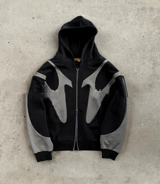 Pattern Stitch Hoodie