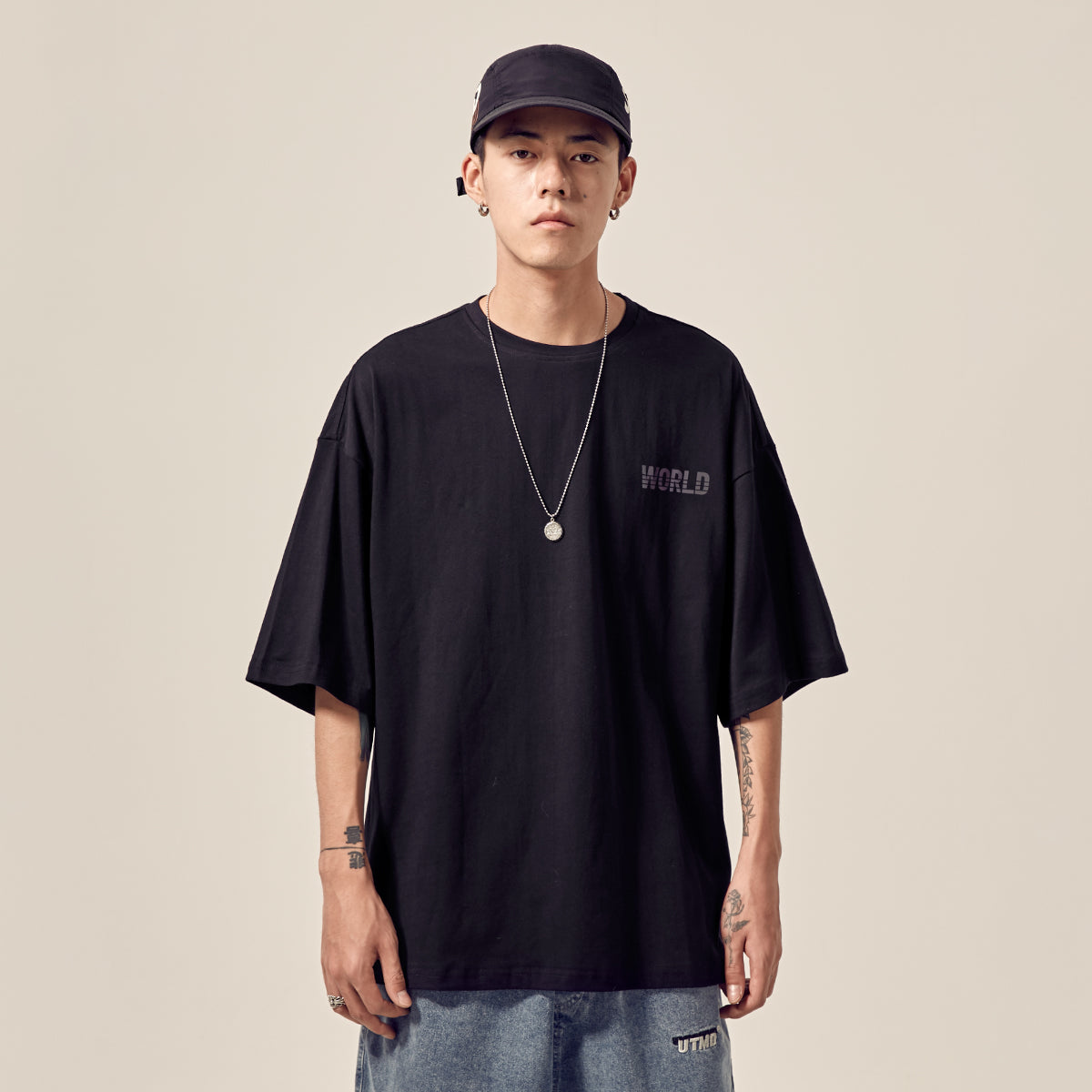Men's Reflective Summer Cotton Tee