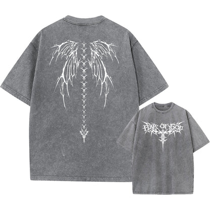 Men's Oversized Vintage Graphic T-Shirt