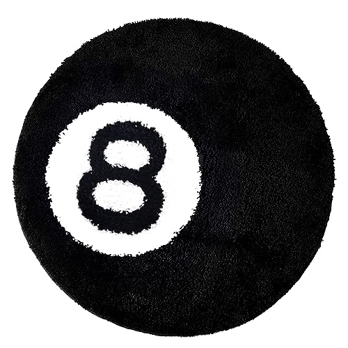 Magic 8-Ball Round Rug