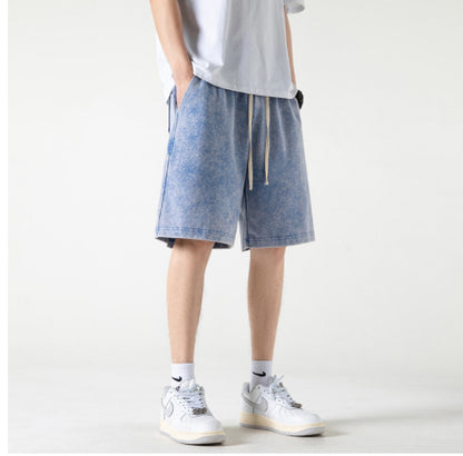 Trendy Men's Loose Washed Summer Shorts
