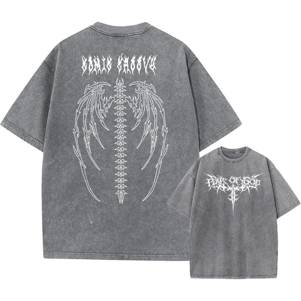 Men's Oversized Vintage Graphic T-Shirt