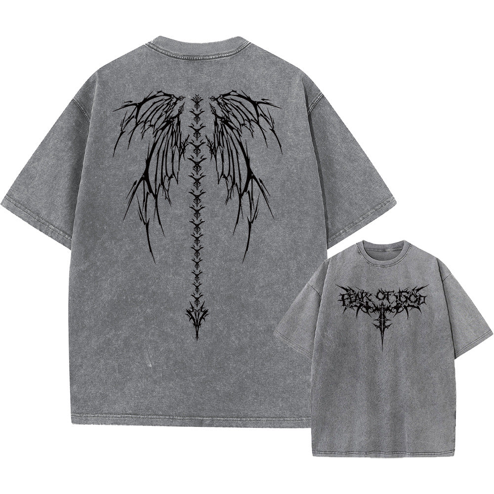 Men's Oversized Vintage Graphic T-Shirt