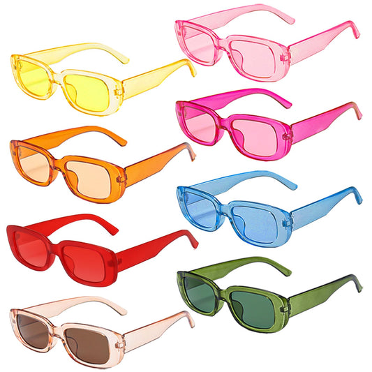Colored Square Glasses