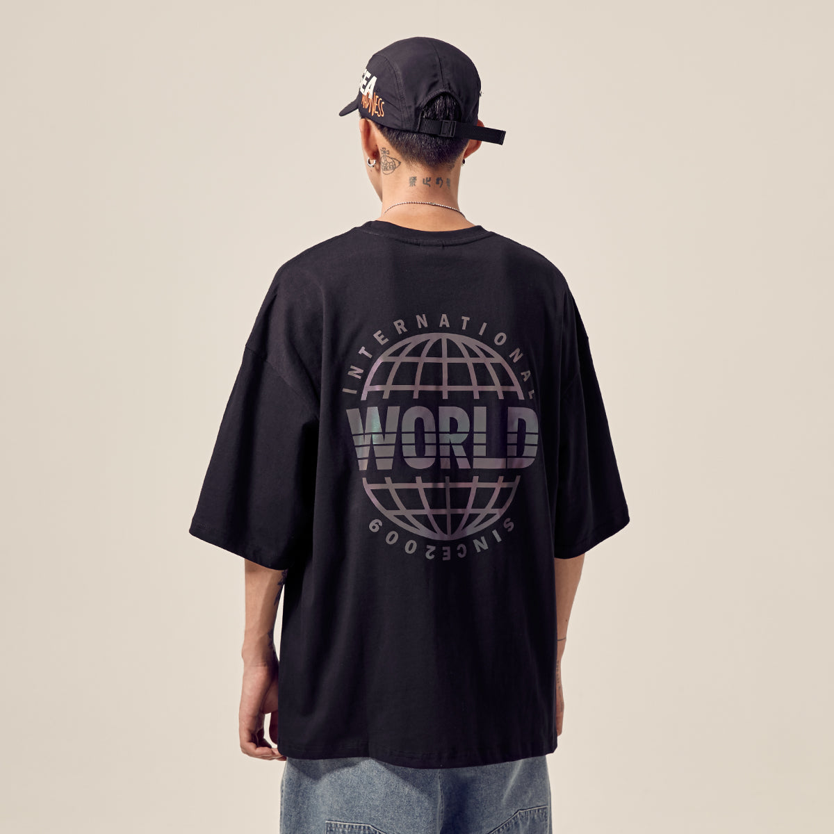 Men's Reflective Summer Cotton Tee