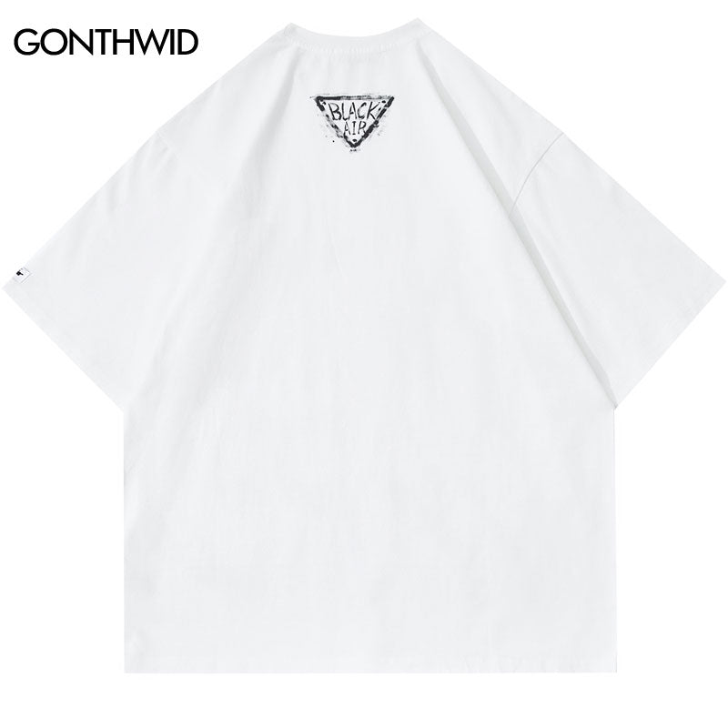 who cares graphic tee