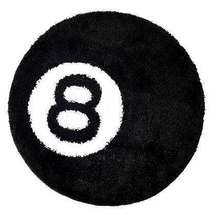 Magic 8-Ball Round Rug