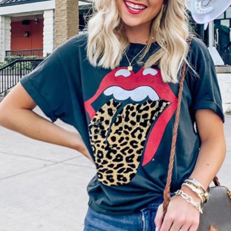 Lip Graphic  Tee