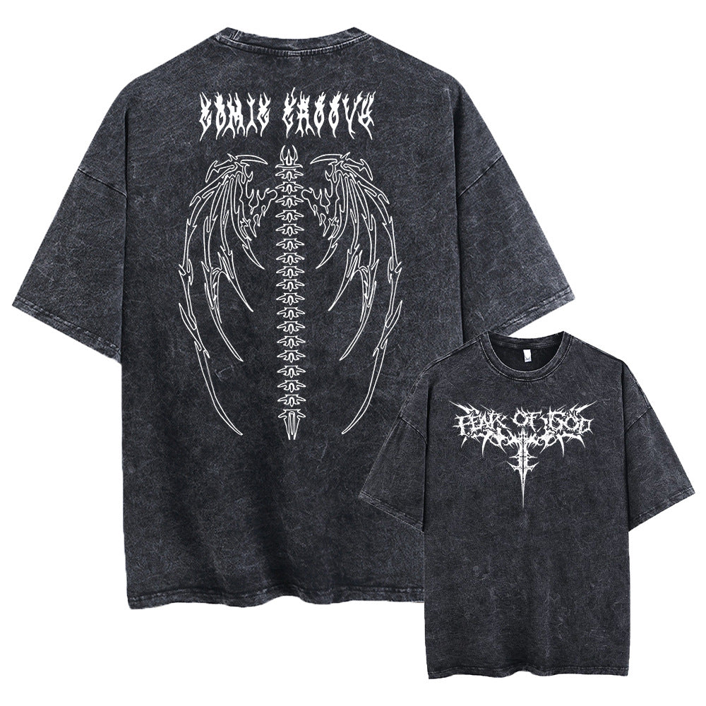 Men's Oversized Vintage Graphic T-Shirt