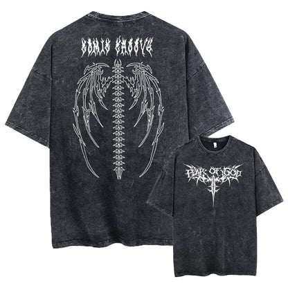 Men's Oversized Vintage Graphic T-Shirt