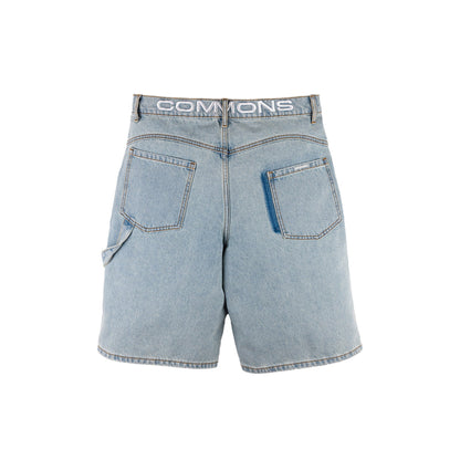Commons Studios ‘Star’ Washed Denim Short Iceberg