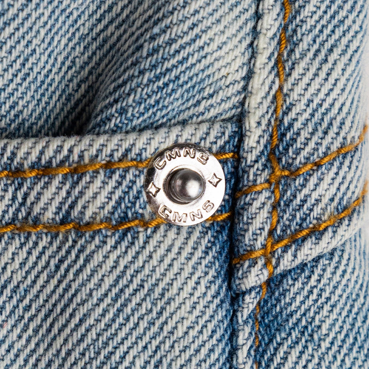 Commons Studios ‘Star’ Washed Denim Short Iceberg