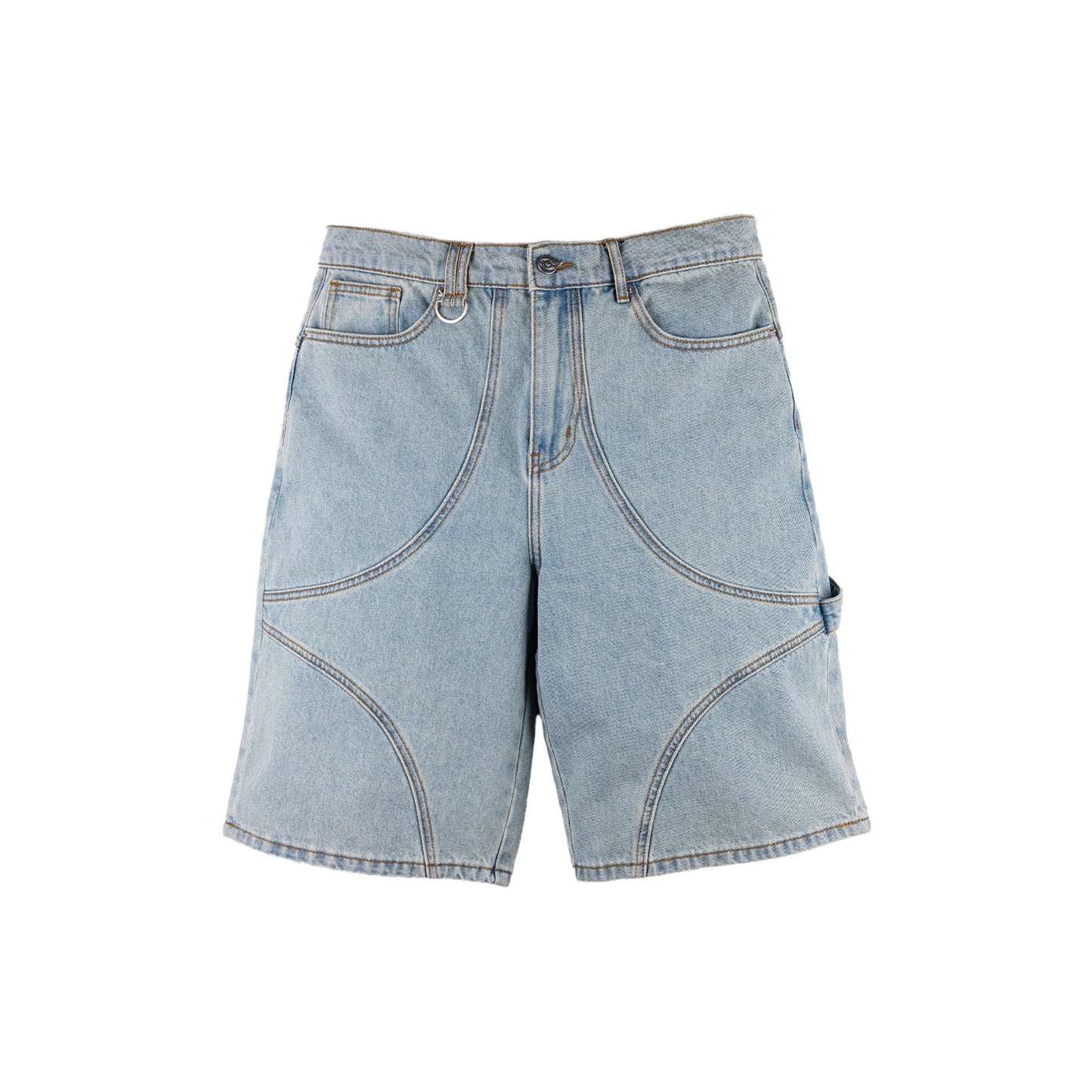 Commons Studios ‘Star’ Washed Denim Short Iceberg