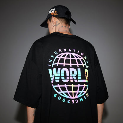 Men's Reflective Summer Cotton Tee