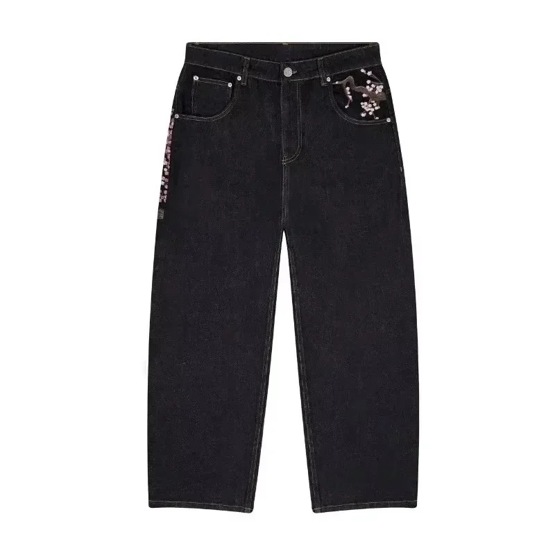 Women's Embroidered High Waist Jeans