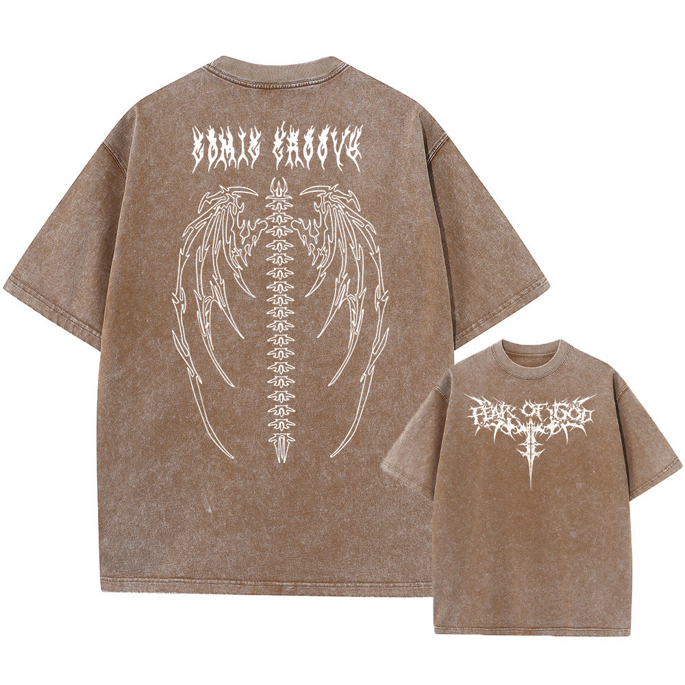 Men's Oversized Vintage Graphic T-Shirt