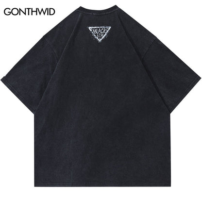 who cares graphic tee