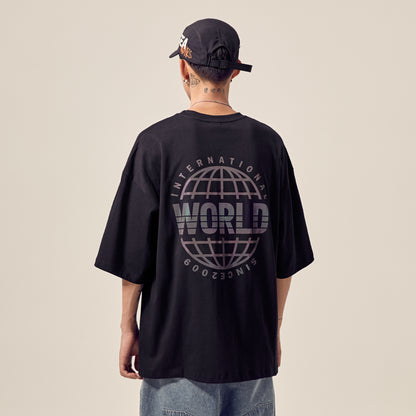Men's Reflective Summer Cotton Tee